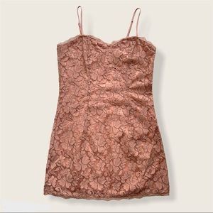 NWT Forever 21 Floral Lace Mini Dress